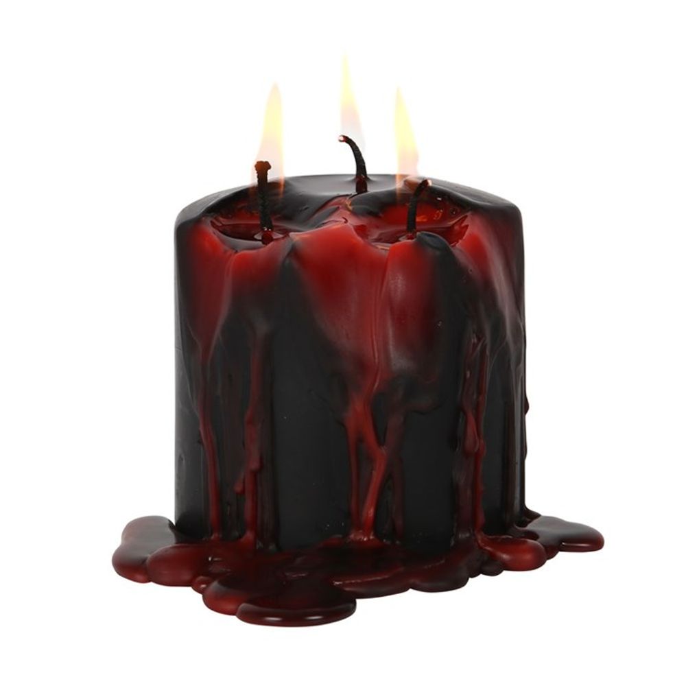 Small Vampire Blood Pillar Candle